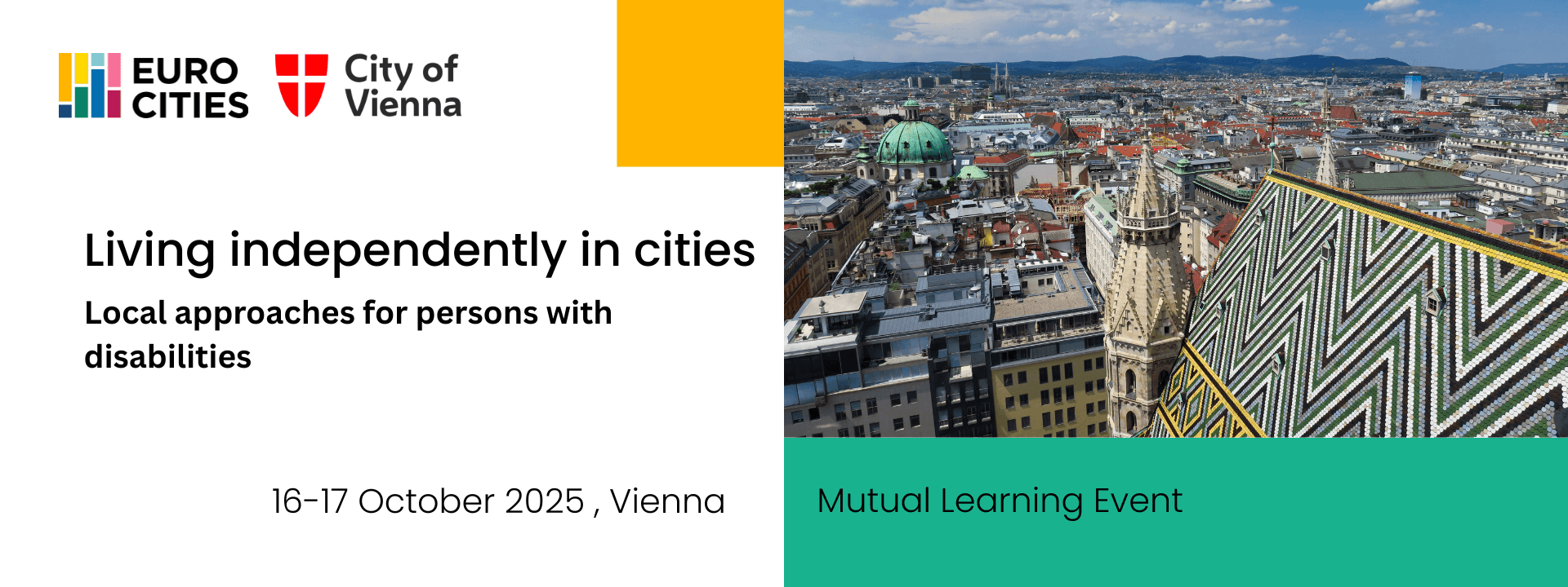 Mutual Learning: Living independently in cities – local approaches for persons with disabilities cover image