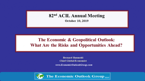 Keynote: The Economic and Geopolitical Outlook: What Are the Risks and Opportunities Ahead