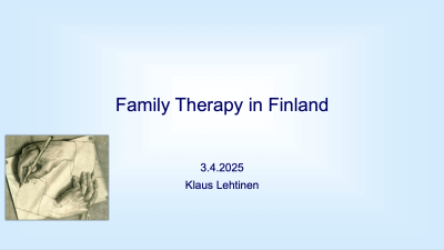 Family Therapy in Finland
