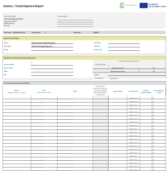Travel Expense Report